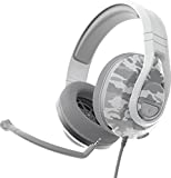 Turtle Beach Recon 500 Multiplatform Gaming Headset for Xbox Series X, Xbox Series S, Xbox One, PS5, PS4, PlayStation, Nintendo Switch, Mobile, & PC with 3.5mm - 60mm Dual Drivers, Memory Foam - White