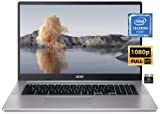 2022 Flagship Acer Chromebook Light Laptop, 17.3' FHD 1080p Widescreen, Intel Celeron N4500 (Upto 2.8GHz), 4GB RAM, 64GB eMMC, Webcam, UHD Graphic, WiFi 6,10+ Hours Battery,Chrome OS +HubxcelAccessory