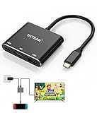 YCCTEAM Switch Dock for Nintendo Switch/OLED, USB C to HDMI TV Adapter for Nintendo Switch, Portable 4K HDMI Switch Adapter Docking Station for TV/Steam Deck/Samsung DeX/PC, and More