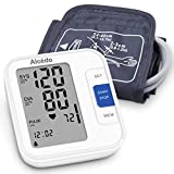 Alcedo Blood Pressure Monitor Upper Arm, Automatic Digital BP Machine with Wide-Range Cuff for Home Use, LCD Screen, 2x120 Memory, Talking Function