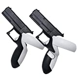 NexiGo VR Pistol Grip (Gen 2) for Oculus Quest 2 Controllers, Game Gun Accessories Compatible with Pistol Whip VR Game, Enhanced FPS Gaming Experience, Black