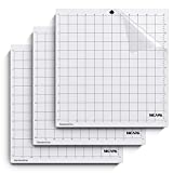Nicapa StandardGrip Cutting Mat for Silhouette Cameo 4/3/2/1 (12x12 inch,3 Mats) Standard Adhesive Sticky Quilting Cut Mats Replacement Accessories for Silhouette Cameo