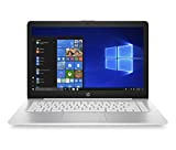 HP Stream 14-Inch Touchscreen Laptop, AMD Dual-Core A4-9120E Processor, 4 GB SDRAM, 64 GB eMMC, Windows 10 Home in S Mode with Office 365 Personal for One Year (14-ds0110nr, Diamond White)