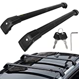 Bestauto Cross Bar Roof Racks for Hyundai Tucson 2016 2017 2018 2019 2021 Black Color New Top Roof Rack Crossbar Black