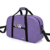 Luxja Carrying Bag Compatible with Cricut Machine, Laptop, Bright Pad, Cutting Mat and Other Accessories, Storage Bag Compatible with Cricut Explore Air (Air2) and Maker (Bag Only), Purple