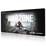 EUREKA ERGONOMIC & Call of Duty Warzone The Drop Gaming Mouse Pad, Extended XXL Large Black Home Office PC Computer Desk Accessories Keyboard Mousepad Mat with Non-Slip Rubber Base Stitched Edges