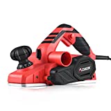 AOBEN 9-Amp Electric Hand Planer, 3-1/4-Inch 18000Rpm Hand Planer for Woodworking, Power Wood Planer Chamfer for Home DIY, Dual Side Dust Outlet