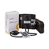 McKesson LUMEON Professional Aneroid Sphygmomanometer, Blood Pressure with Cuff, Pocket Size, Black, Adult Medium, 1 Count