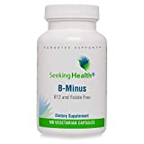 Seeking Health B Minus – Vitamin B Complex – Biotin Vegetarian Capsules – Biotin Supplement for Women – Supports Metabolic Functioning* – 100 Capsules
