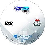 Tech-Shop-pro Compatible Windows 10 Home 32/64 Bit DVD. Install To Factory Fresh, Recover, Repair and Restore Boot Disc. Fix PC, Laptop and Desktop. Free Technical Support.