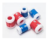 ALL in ONE 12pcs 2 Sizes Plastic Knit Counter Knitting Crochet Stitch Marker Row Counter for DIY Craft (Mixed Size-12pcs)