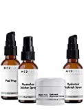 MedPeel Deluxe Facial Peel Essentials Kit by Medpeel, At Home Chemical Peel with Peel Prep, Neutralizer and After Peel Serum, Use with Glocolic, Salicylic, ABA Peels