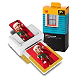 Kodak Dock Plus 4x6 Instant Photo Printer 80 Sheet Bundle (2022 Edition) – Bluetooth Portable Photo Printer Full Color Printing – Mobile App Compatible with iOS and Android – Convenient and Practical