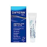 Acne Treatment Differin Gel, 30 Day Supply, Retinoid Treatment for Face with 0.1% Adapalene, Gentle Skin Care for Acne Prone Sensitive Skin, 15g Tube (Packaging May Vary)