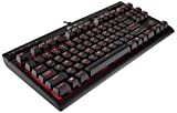 Corsair K63 Compact Mechanical Gaming Keyboard - Backlit Red LED - Linear & Quiet - Cherry MX Red, CH-9115020-NA