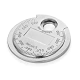 P1TOOLS Spark Plug Gap Tool Gapper Gauge- Wire Spark plug gap measuring tool Scaled from .020' to .100'