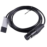 USB to DMX Interface Adapter RS485 Converter Serial 3PIN XLR LED DMX512 Freestyler Software PC to Stage Lighting Control Dimmer Cable with FTDI Chip Support Win10 Mac OS (Length:6ft)
