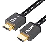 iBirdie 4K HDR HDMI Cable 10 Feet in-Wall CL3 Rated 4K60Hz (4:4:4 HDR10 8/10/12bit 18Gbps HDCP2.2 ARC CEC) High Speed Ultra HD Cord Compatible with Apple-TV PS4 Xbox PC Projector Speaker