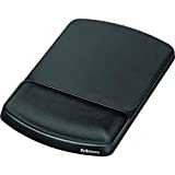 Fellowes 91741 Gel Wrist Rest and Mouse Pad - Graphite/Platinum