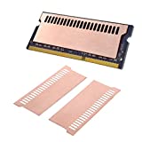 Easycargo Laptop Memory Heatsink Kit, Copper Heat Sink + Pre-Applied Thermal Conductive Adhesive Tape, Cooler Heatsink Pad for Cooling Laptop Notebook Memory RAM SODIMM DDR4 DDR3