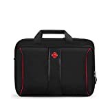 Omnpak 17.3 Inch Locking Briefcase Anti Theft Loptop Bag Notary Public Case Locking Hippa Document Bag Large-capacity handbag For 17.3 Inch Laptop/Tablet