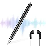 64GB Digital Voice Recorder with Playback, Noise Cancellation Audio Recording Device, Portable Voice Activated Recorder for Lectures Meetings Class