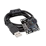 Arducam 5MP Wide Angle USB Camera for Computer, 1/4' CMOS OV5648 Mini UVC USB2.0 Video Webcam Without Microphone, with 3.3ft/1m Cable