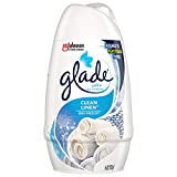 Glade Solid Air Freshener, Deodorizer for Home and Bathroom, Clean Linen, 6 Oz