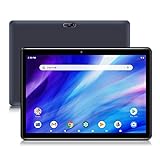 PRITOM M10 10 inch Tablet - Android Tablet with 2GB RAM, 32GB ROM, 512GB Expandable, Quad Core, HD IPS Screen, 2.0 Front + 8.0 MP Rear Camera, WiFi, Bluetooth, Tablet PC with Long-Battery Life