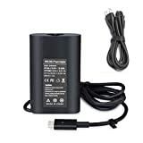 65W Type-C Charger fit for Dell Latitude 12 13 5179 5285 5289 5290 5295 5590 5300 7569 7490 7480 7400 7370 7390 E7370, 2-in-1 Series 7400 7391 7390 5290 USB-C AC Power Adapter Cord