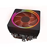 for AMD Wraith Prism LED RGB Cooler Fan from Ryzen 7 2700X Processor AM4/AM2/AM3/AM3+ 4-Pin Contact Heat Sink w/Bracket,Socket Retention Mounting Bracket for Hook-Type Air-Cooled w/Thermal Paste