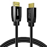 Premium HDMI Cable Ultra High-Speed 4K (15FT) HDMI to HDMI Cord Support Dynamic HDR, eARC, Dolby Atmos, Compatible with Playstation 5, Xbox Series X, Apple TV 4K Samsung TVs and More