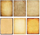 Paper Master 120 Pack Antique Stationery Paper Old Fashion Aged Classic Vintage Assorted Design –