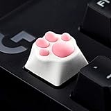 Custom Gaming Key Cap - Byhoo Cat Palm Keycap for Cherry MX Switch Machinery Keyboard for ESC Key, Metal Cat Claw Keycap for FPS MOBA Game Players, Keyboard Enthusiasts