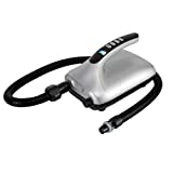 Digital Electric Air Pump Compressor - 110W 12 Volt Quick Air Inflator / Deflator w/ LCD, 0-20 PSI - For Inflatable SUP Stand Up Paddle Board / Boat, Water Sports Inflatables - SereneLife SLPUMP30