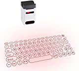 Serafim Keybo - Laser Keyboard Projector, Bluetooth Virtual Keyboard Computer Accessories Projection Keyboard for iPhone, Holographic Keyboard iPad, Infrared Mac, Laser Wireless Keyboard Android Piano