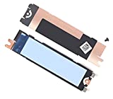 2nd SSD M.2 2280 Heatsink Pad Cover Hard Drive Heat Shield 0130R6 130R6 6N16 06N16 for Dell XPS 15 9500 9510 9520, Dell Precision 5550 5560, Latitude 15 5500 Laptop Thermal Bracket Caddy for 2nd SSD
