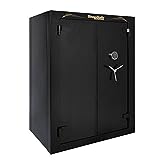 SnapSafe Super Titan XL Double Door Modular Gun Safe, Model 75014 - Secure Heavy Duty Safe Ideal as a Firearm Safe, Gun Vault, Home Safe for Valuables - Gun Safe with Electronic Lock, Fire Protection