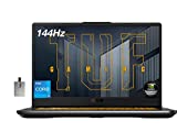 ASUS 2022 TUF Gaming 17.3' FHD 144Hz Laptop, Intel Core i5-11260H (Beats i7-8750H), 32GB RAM, 1TB PCIe SSD, RGB Backlit Keyboard, GeForce RTX 3050 Graphics, Windows 10, Grey, 32GB USB Card