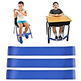 Chair Bands for Kids with Fidgety Feet, Alternative Seating in Classrooms, for Kids with Sensory ADHD ADD Autism and Sensory Needs, Chair Bands Made from Natural Latex, Good Resilience Toughness…