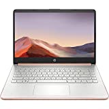 2021 Newest HP Premium 14-inch HD Laptop, Intel Dual-Core Processor Up to 2.8GHz, 16GB RAM, 64GB eMMC Storage, Webcam, Bluetooth, HDMI, Wi-Fi, Rose Gold, Windows 10 with 1 Year Microsoft 365