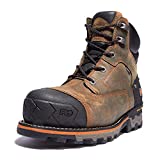 Timberland Men's Boondock 6 Inch Composite Safety Toe Waterproof 6 CT WP, Brown: Brown, 9.5