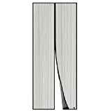 Apalus Magnetic Screen Door, 36'x83' Strong Mesh, 28 Magnets from Top to Bottom Ultra Seal Magnets Close Automatically