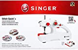 SINGER Stitch Quick + (Two Thread) Hand Held Mending Machine, White