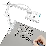 OKIOCAM OKIOLABS T Plus USB Camera for 11x17 Documents with Writing Board & Marker, Set for Teachers, Remote Learning, Classroom Presentations, Online Teaching for Windows, Mac, Chromebook - QHD