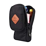 FIREDOG Smell Proof Bag, Odor Proof Pouch Dog Tested Mini Stash Crossbody Bags for Travel Storage (Black)