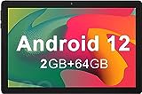 Android 12.0 Tablet, 10 inch Tablet, 2GB RAM 64GB ROM, 512GB Expand, Android Tablet with Dual Camera, WiFi, Bluetooth, HD Touch Screen, Google GMS Certified