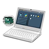 ELECROW Raspberry Pi Kit, CrowPi-L Programming Learning Laptop, Single Board Computer, Python and Graphical Coding Learning, Electronics STEM for Starter (RPI not Included)