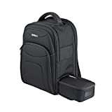 StarTech.com Unisex Backpack Ergonomic Computer Bag with Removable Accessory Case-Laptop/Tablet Pockets-Nylon, Black, 15.6'