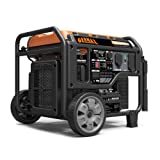 GENMAX Portable Inverter Generator, 6000W open frame Gas Powered High Speed Engine with Electric Start, Ultra Lightweight for Backup Home Use & Job Site，EPA Compliant (GM6000XiE)